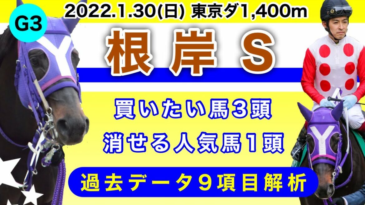 【根岸ステークス2022】過去データ9項目解析!!買いたい馬3頭と消せる人気馬1頭について(競馬予想)