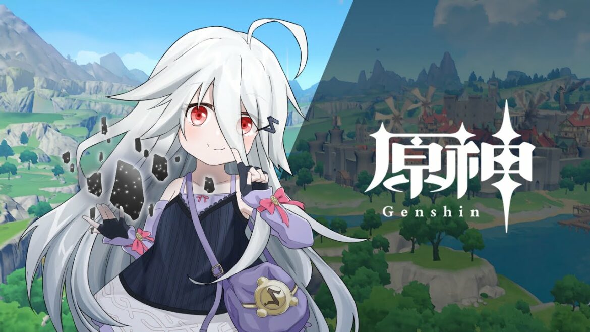 【原神】#10 月華の都と岩の神。「原子の神と迷子の魔法」【VTuber三歩未知】