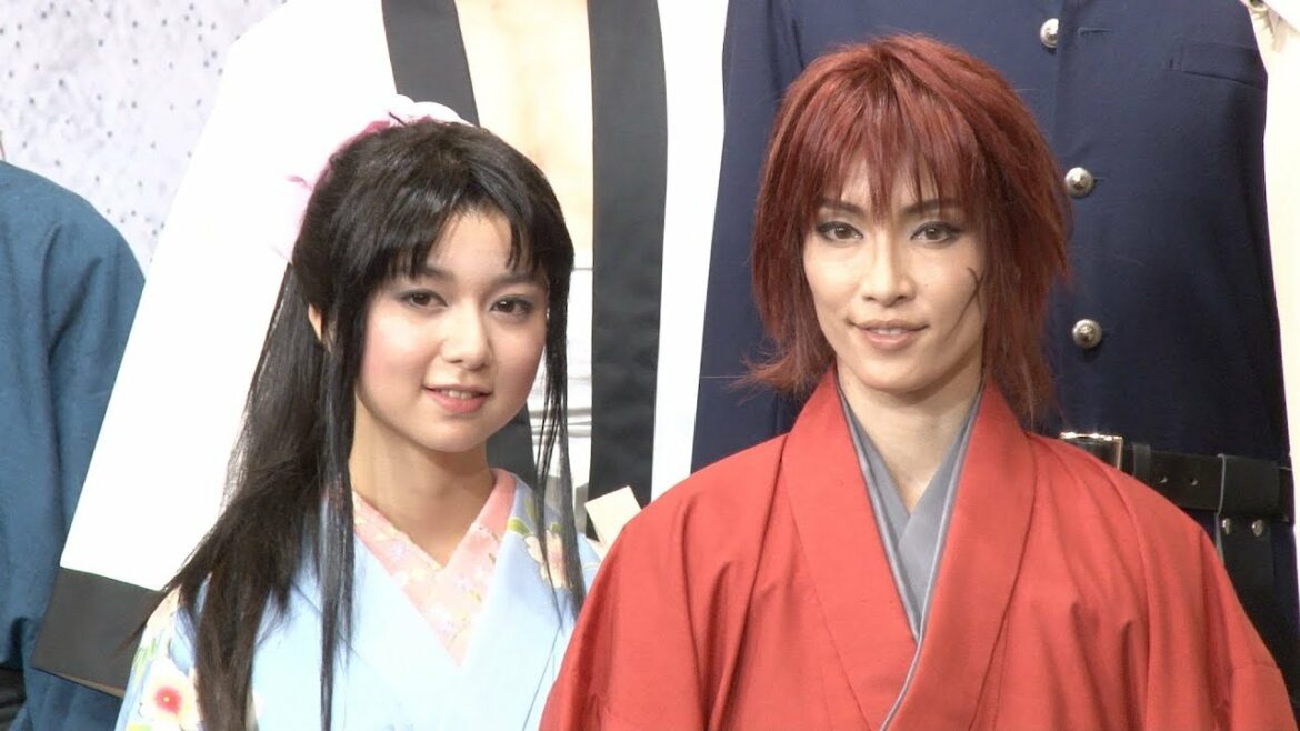 早霧せいな・上白石萌歌・松岡充などが作品に意気込み　浪漫活劇「るろうに剣心」製作発表