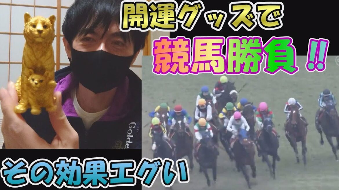 【ガチ検証】開運グッズ買って競馬勝負したらエグい結果になった。