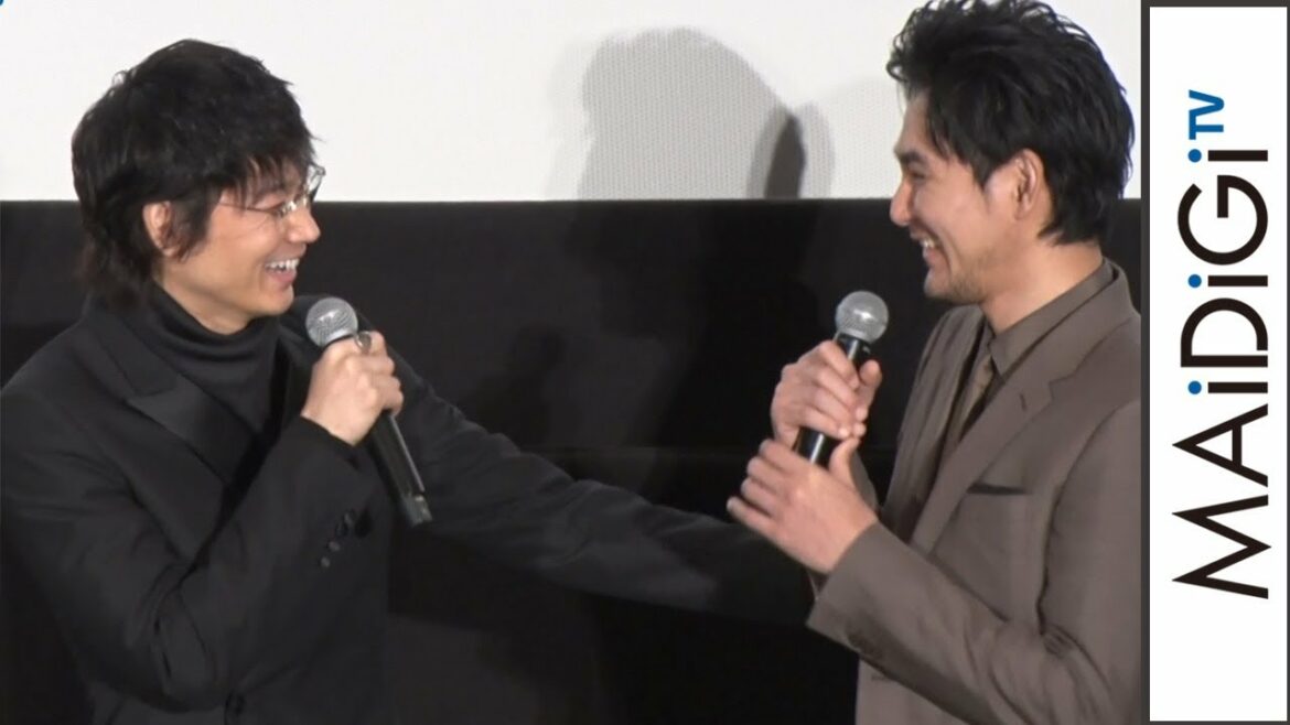 綾野剛、松田龍平を優しく“フォロー”「ちゃんとして」　映画「影裏」完成披露試写会