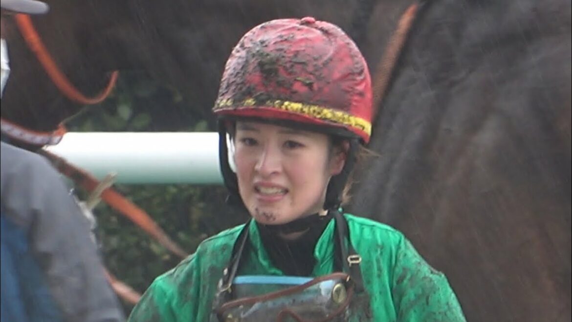【現地撮影】2022年1月23日藤田菜七子騎手の騎乗２鞍