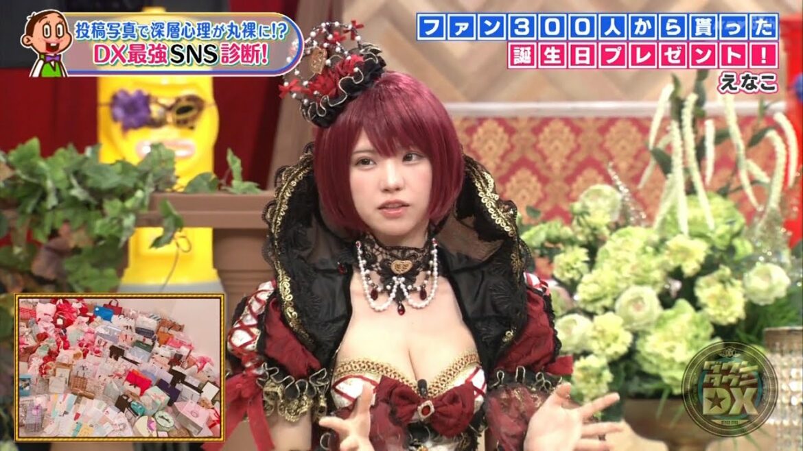 『ダウンタウン』【浜田雅功・松本人志】🌸 🌸 🌸ファン300人から貰った❗️誕生日プレゼント❗️えなこ❗️