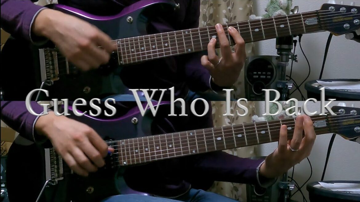 Guess Who Is Back (倖田來未) full cover of guitars【ブラッククローバーOP】