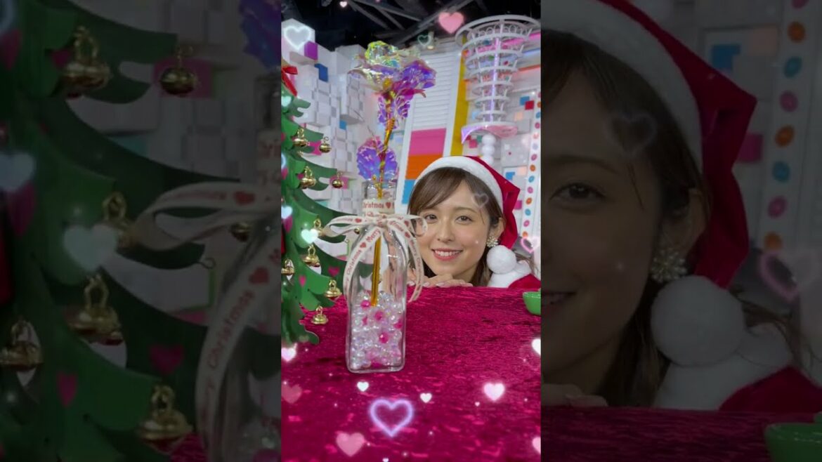 20211223 tiktok 久慈暁子 クジサンタ オーロラローズ