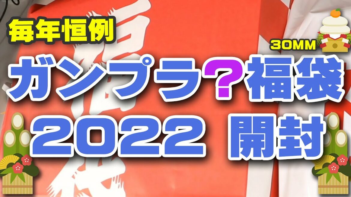 2022ガンプラ福袋が買えなかったので別のを開封 ホビーゾーン 30MM