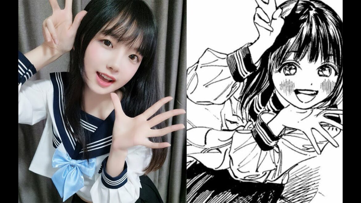 AKEBI's sailor uniform in Real Life! Sakuragun　明日ちゃんのセーラー服