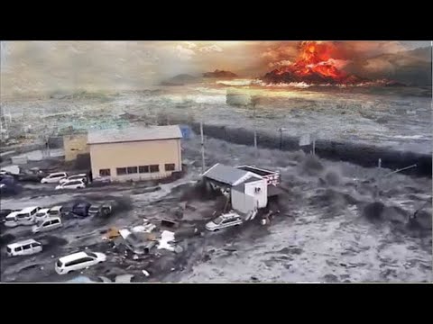 Tsunami hit Tonga! Huge waves are moving to other continents after the volcanic eruption! Tsunami hit Tonga! Huge waves are moving to other continents after the volcanic eruption!