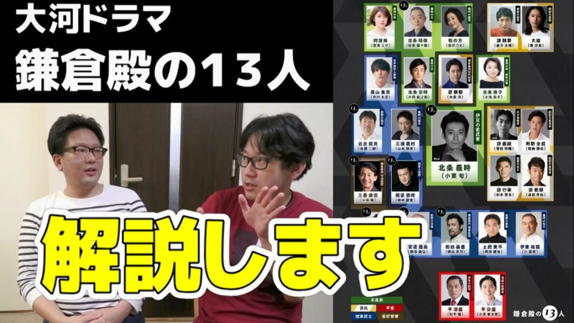【大河ドラマのみどころ】放送前に解説します【鎌倉殿の13人】(Chor.Draft) 【大河ドラマのみどころ】放送前に解説します【鎌倉殿の13人】(Chor.Draft)