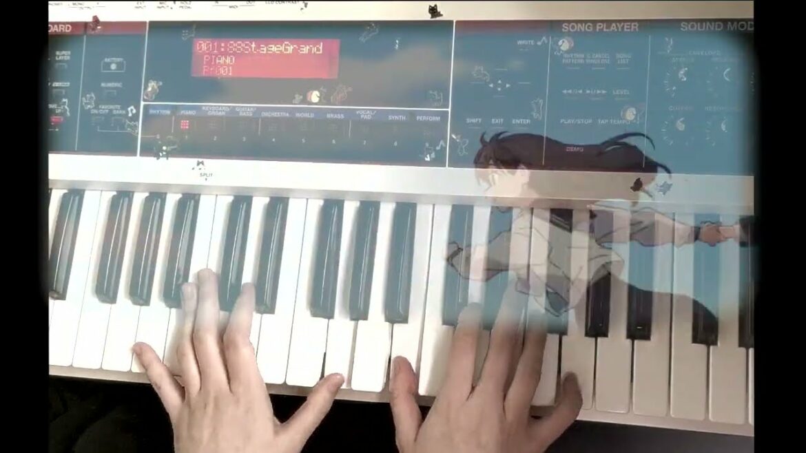 「はじまりのセツナ」- 明日ちゃんのセーラー服 OP【キーボード Cover】