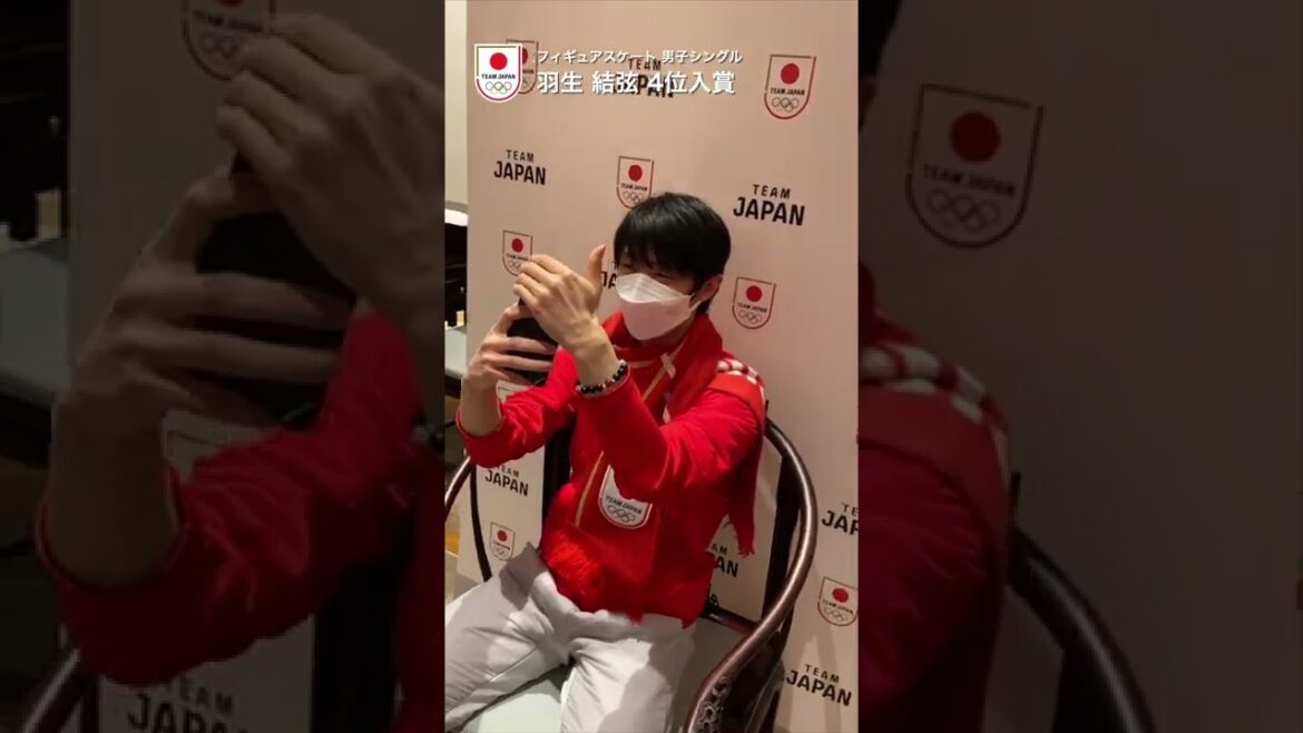 【公式】羽生 結弦 #TEAMJAPAN Behind the Scenes #Shorts