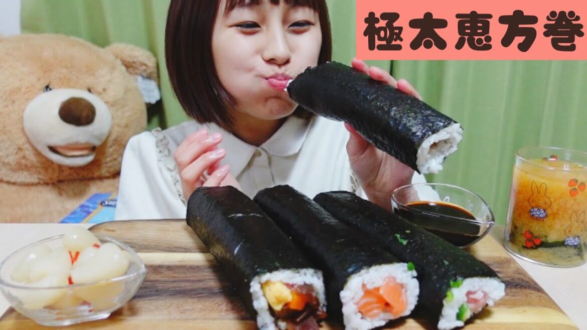 【大食い】【コストコ】Costcoの恵方巻👹