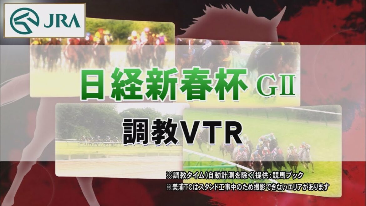 【調教動画】2022年 日経新春杯｜JRA公式