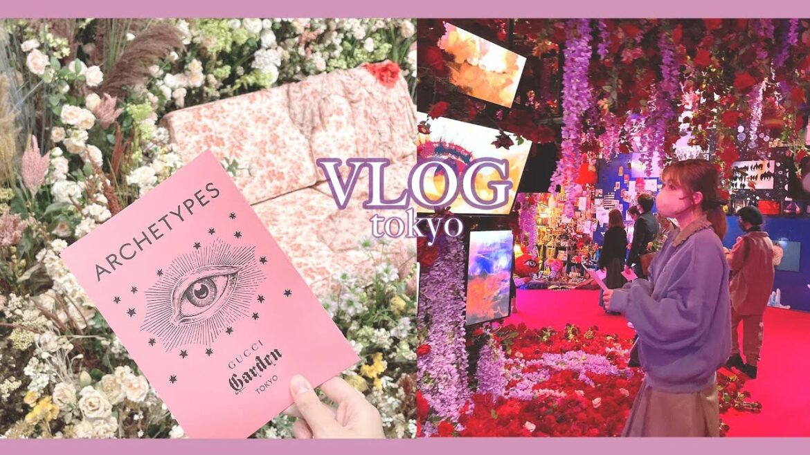 【VLOG】蜷川実花展 / GUCCI Garden / 原宿cafe
