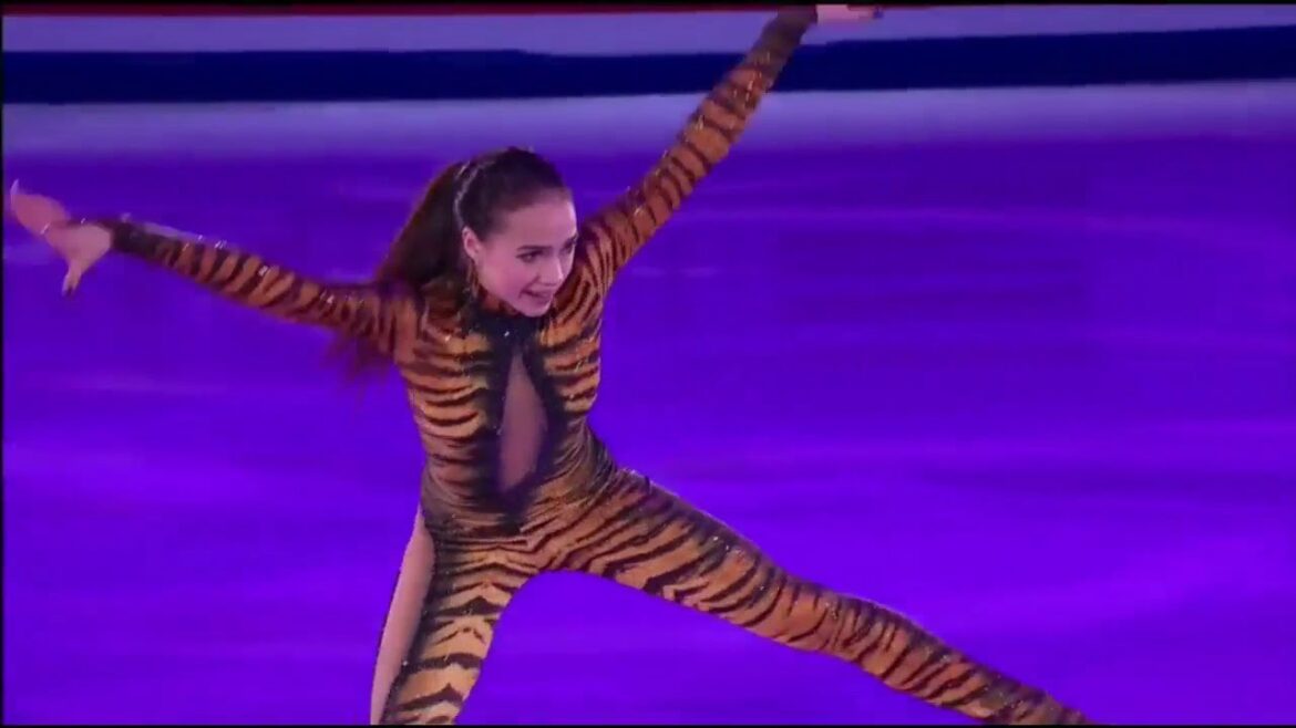 アリーナ ザギトワ Alina Zagitova　EX Euro2018 　欧州選手権2018　エキシビション