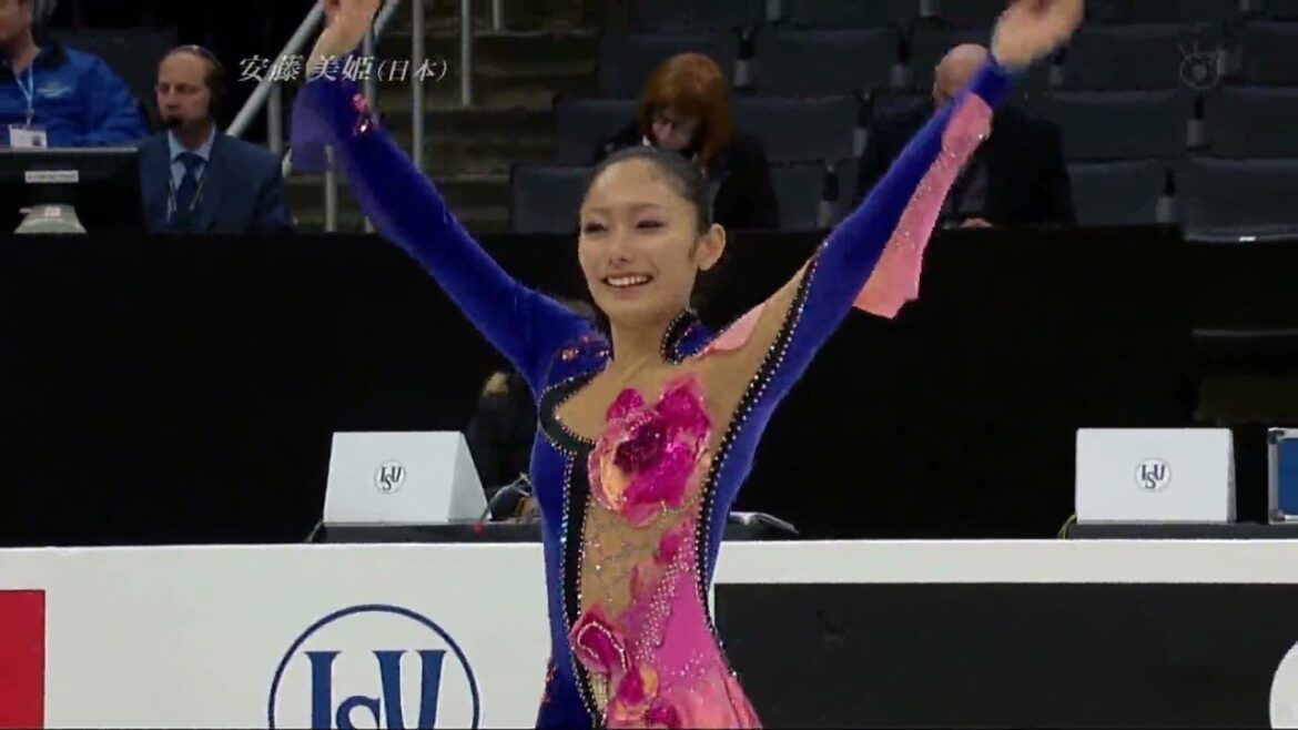安藤 美姫 - Miki Ando (JPN) / LSP / WС 2009 [59.94 fps] (-comm)