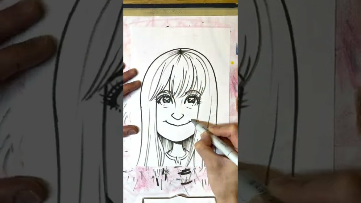 常識をくつがえす 似顔絵レクチャー | 橋本環奈 #Shorts