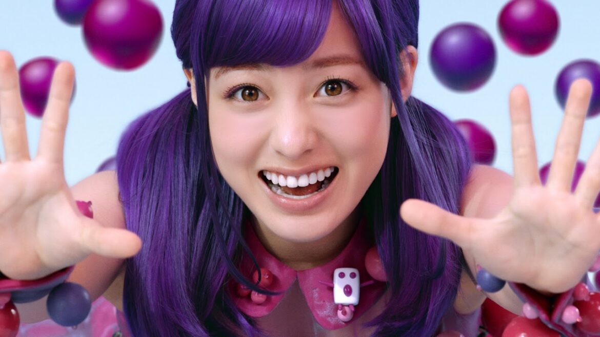 橋本環奈、グミになって足からジェット噴射　「かんな、ぷっちょ、行きまーす！」　「ぷっちょ」新CM　#Kanna Hashimoto　#Japanese Idol