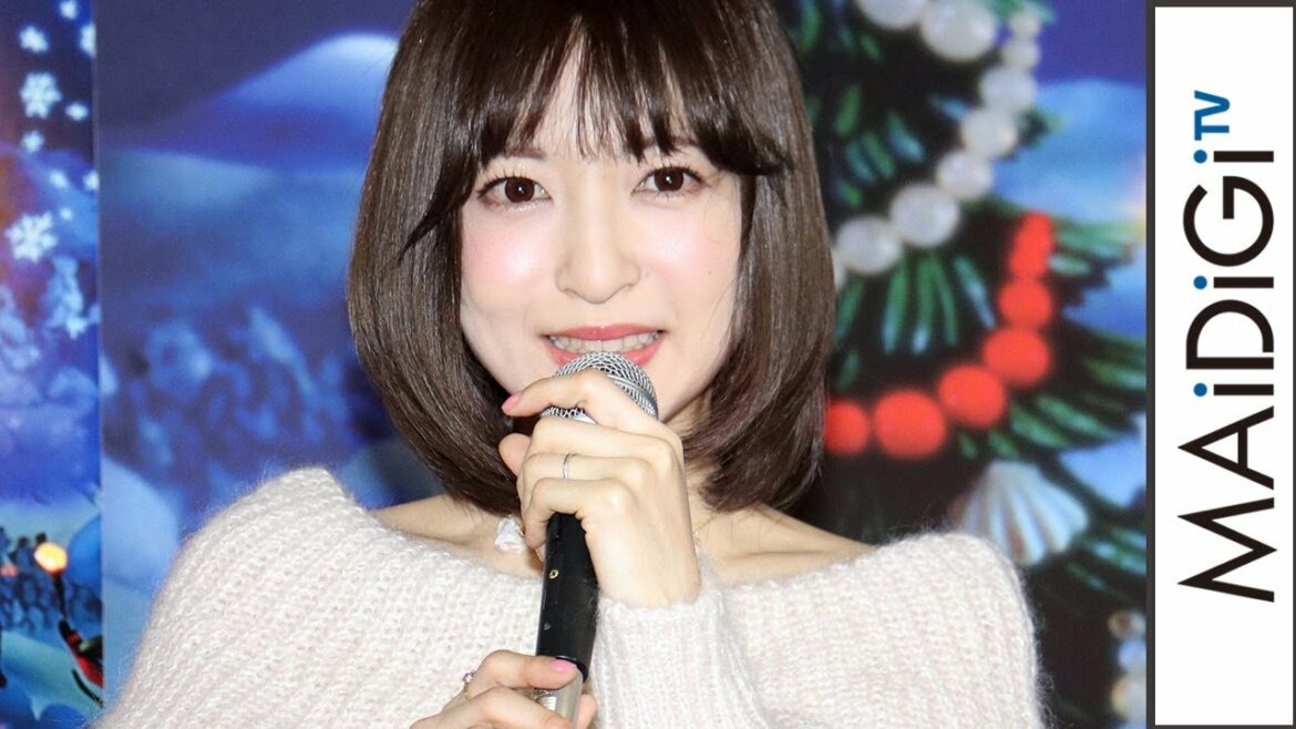 神田沙也加、今年のクリスマスは「ムーミンデート」？　映画「ムーミン谷とウィンターワンダーランド」公開初日記念セレモニー2