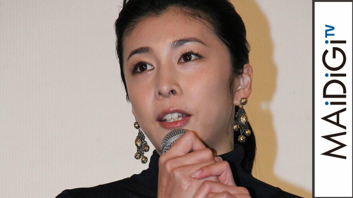 竹内結子、ホラー作品から引退宣言？　映画「残穢（ざんえ）－住んではいけない部屋－」初日舞台あいさつ2　#Yuko Takeuchi　#event