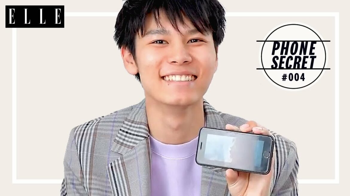 萩原利久のプライベートを覗き見 /スマホの中身大公開｜PHONE SECRETS｜ELLE Japan