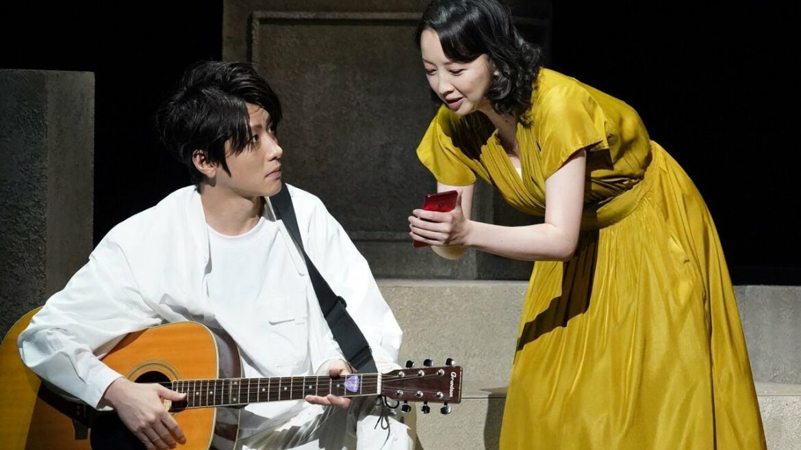 高橋由美子、鈴木拡樹の弾き語りに「怖い！キモイ！」　主演舞台「時子さんのトキ」が初日