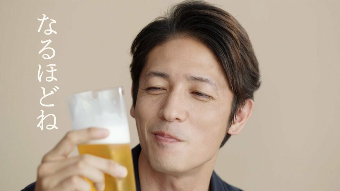 玉木宏、いい飲みっぷり披露　おいしさに心の声ダダ漏れ!?　「サッポロ GOLD STAR」新テレビCM