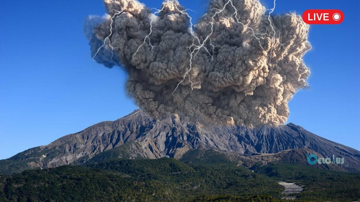 Breaking News: Japan's Sakurajima Volcano Erupts