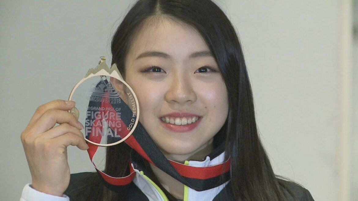 紀平選手が凱旋帰国 GPファイナルで初出場優勝