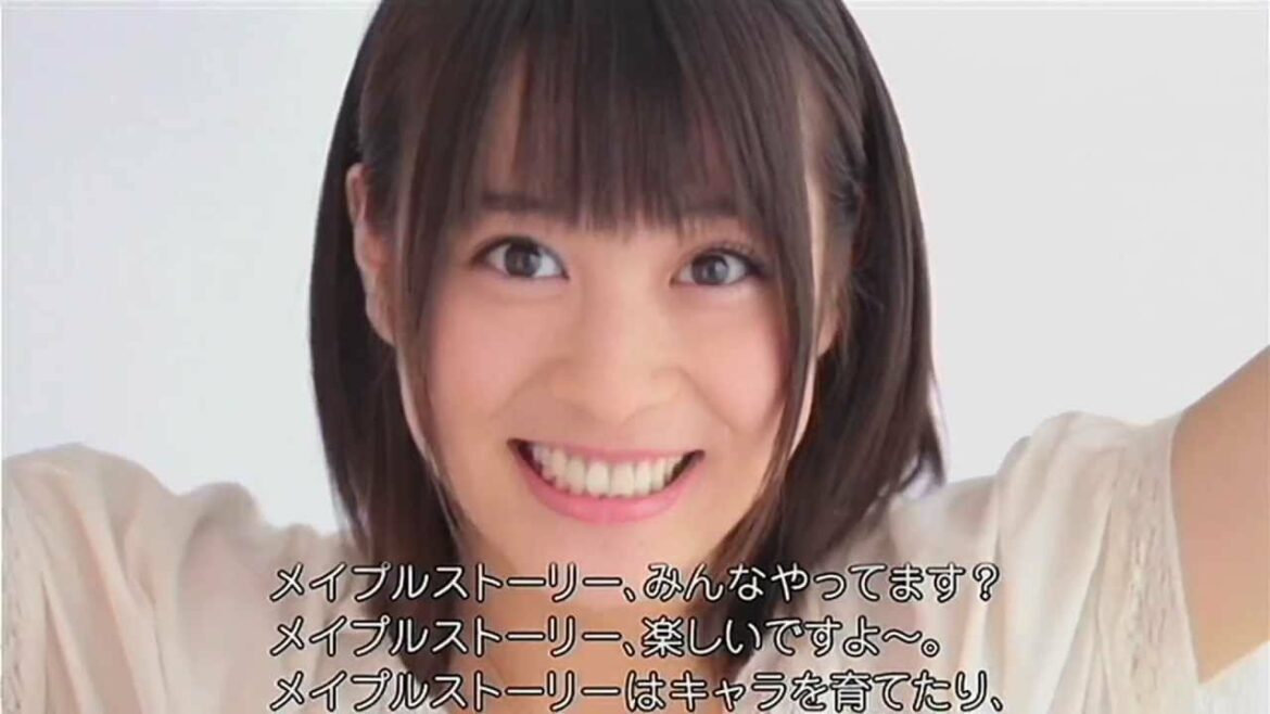 いいなCM　ネクソン　メープルストーリー　北乃きい　2本