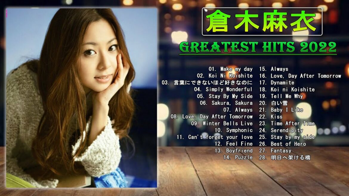【Mai Kuraki Medley】💙「倉木麻衣人気曲 メドレ」💙  ♫ Greatest Hits 2022 ♫