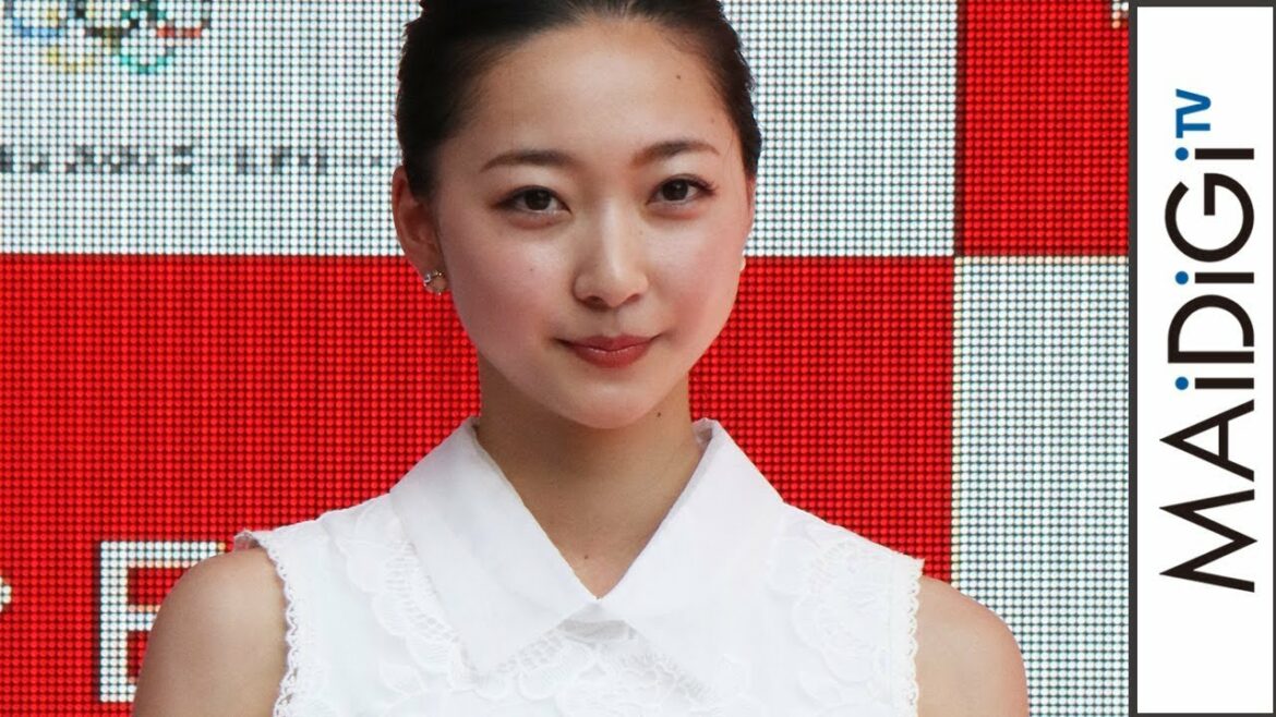 畠山愛理、元新体操日本代表がレースで華やか＆ポニテで軽やかに　「日本生命 みんなの2020全国キャラバン」出発式1