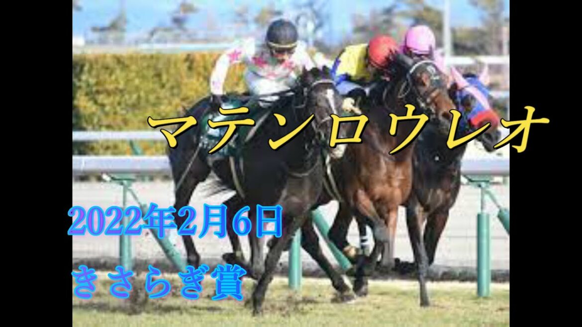 【競馬】【きさらぎ賞】2022年きさらぎ賞結果　【マテンロウレオ】横山典弘　今年重賞3勝目！