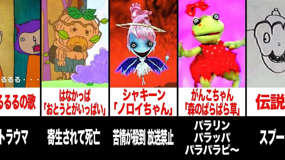 【放送禁止】子供向けなのに怖すぎるトラウマアニメランキングがツッコミどころ満載だったwwwwww#49【なろ屋】【ツッコミ】【都市伝説】【衝撃】