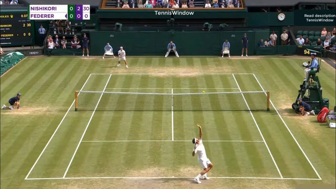 Nishikori (錦織) VS Federer (フェデラー)