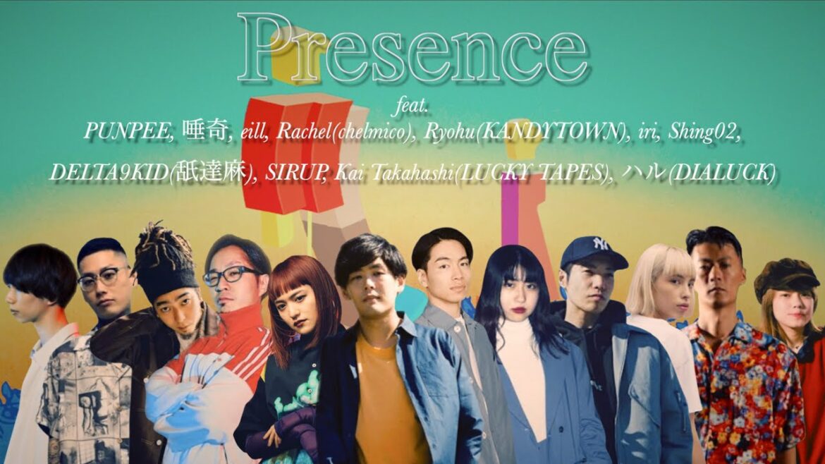 STUTS - Presence feat. PUNPEE, 唾奇, eill, Rachel, Ryohu, iri, Shing02, DELTA9KID, SIRUP, and more...