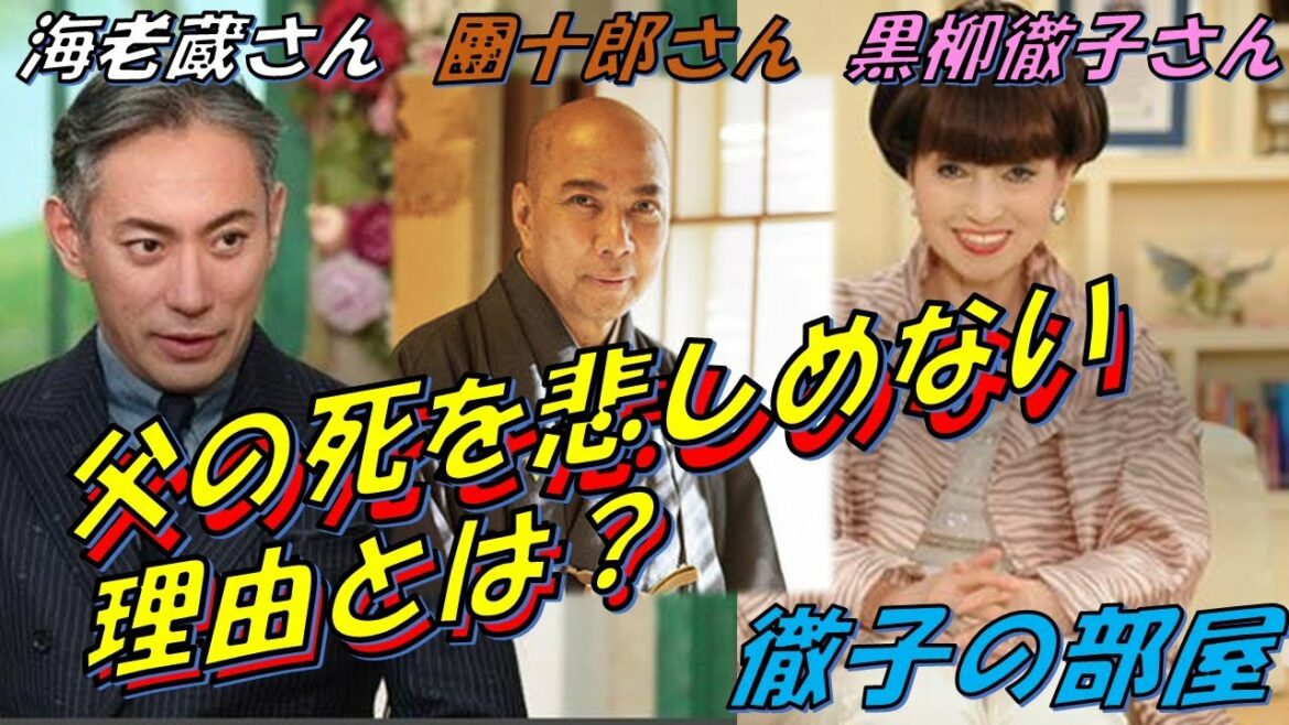 【海老蔵】徹子の部屋 偉大な父　團十郎さん 黒柳徹子さん　白猿