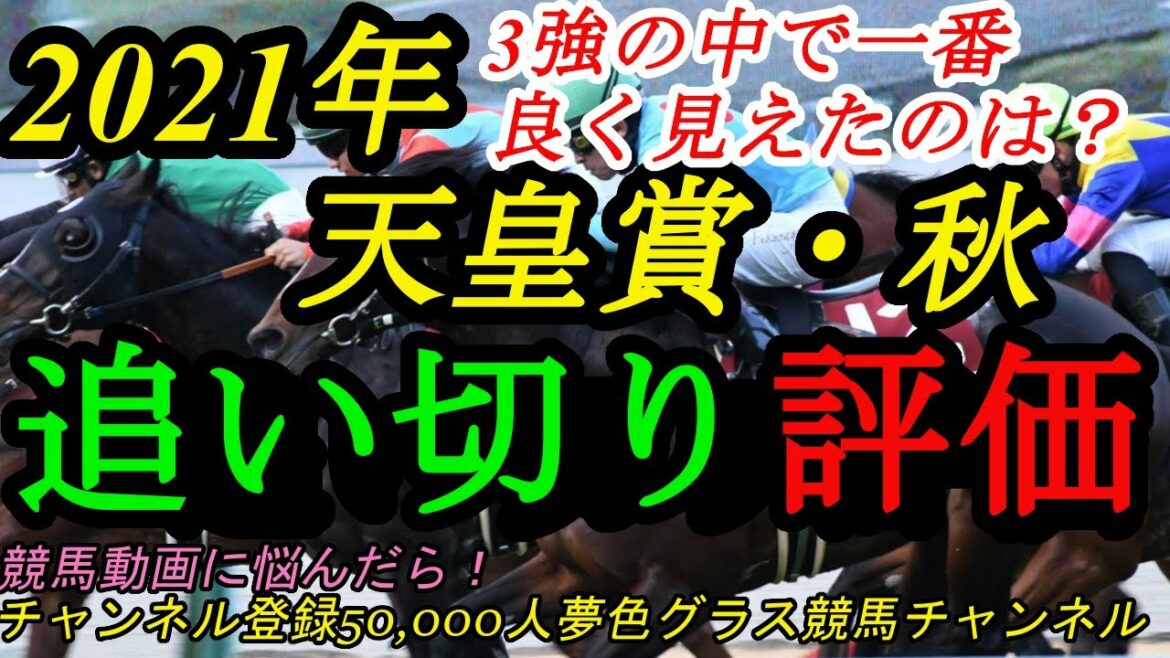 【追い切り評価】2021天皇賞秋全頭！3強の中で一番良く見えたのはこの馬！