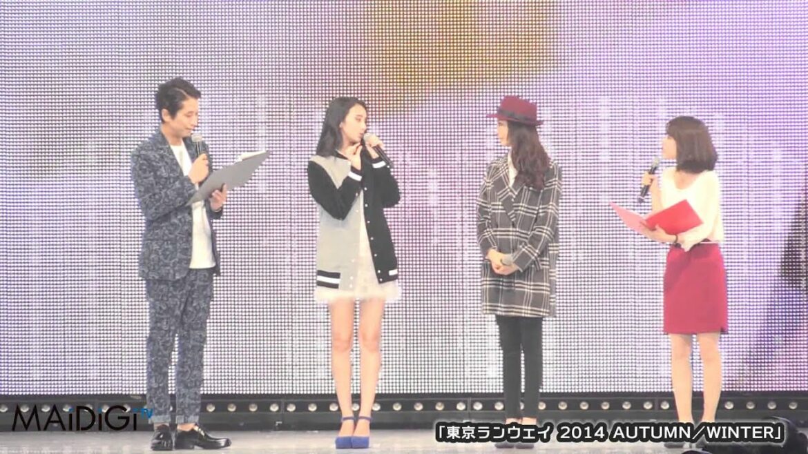 石田ニコル、押切もえがハワイでのファッションショーを紹介！「東京ランウェイ 2014 AUTUMN／WINTER」