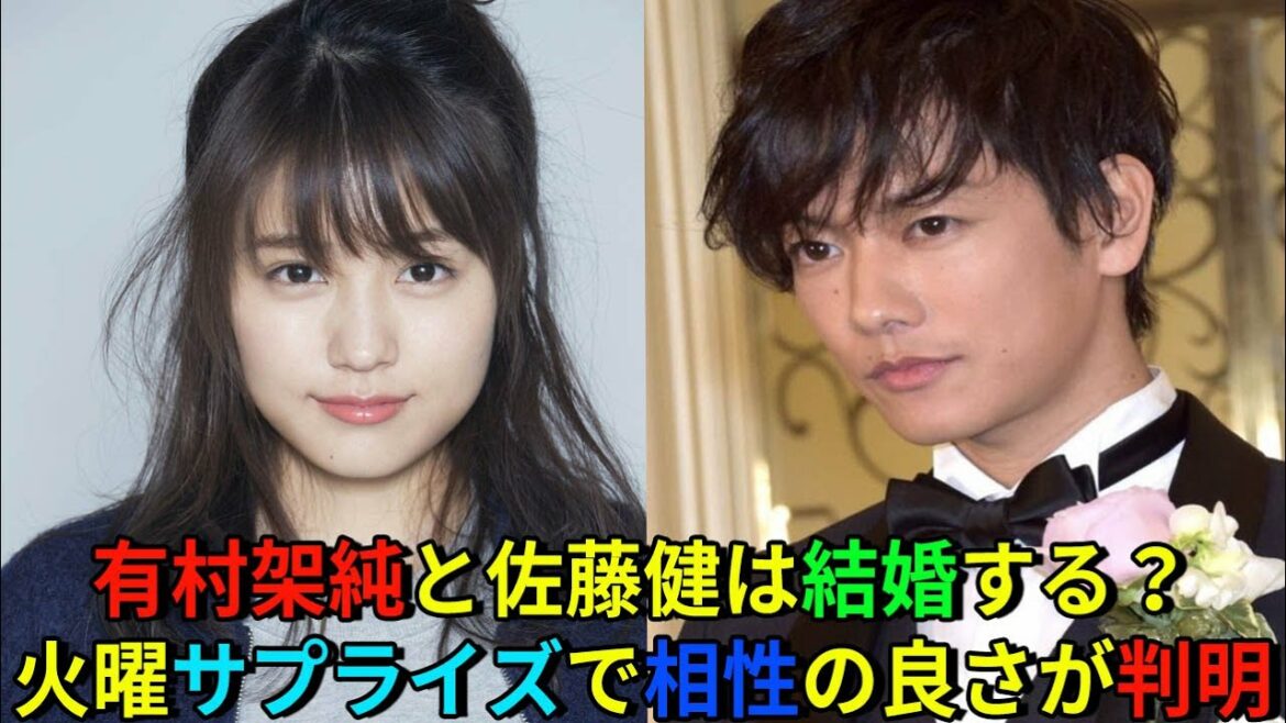 【佐藤健】有村架純と佐藤健は結婚する？火曜サプライズで相性の良さが判明