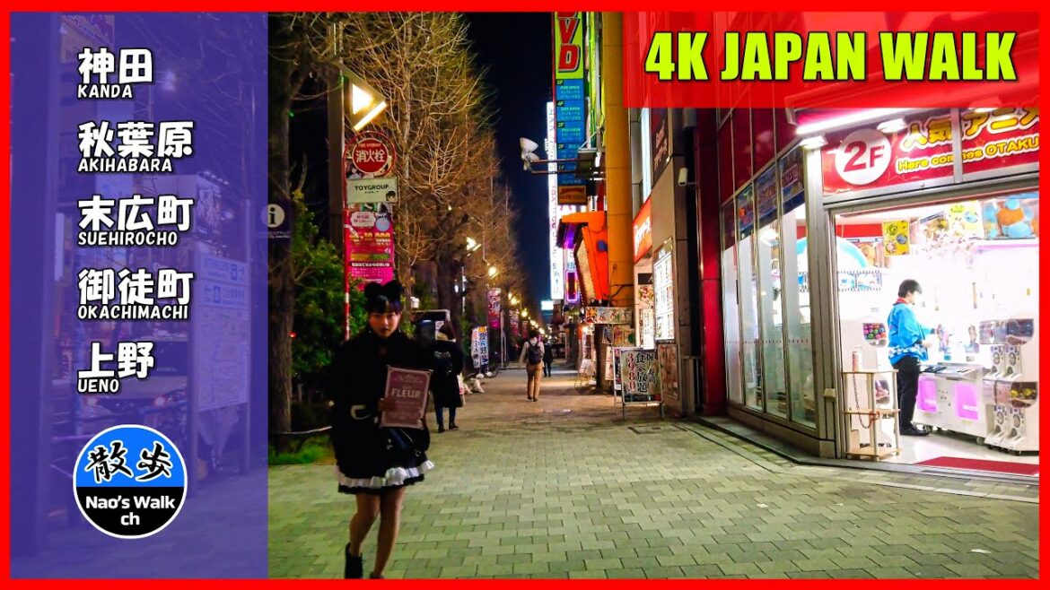 【4K散歩】緊急事態宣言発令直前の神田・秋葉原・末広町・御徒町・上野の様子　2020年3月31日 火曜日 4K JAPAN WALK / AKIHABARA WALK