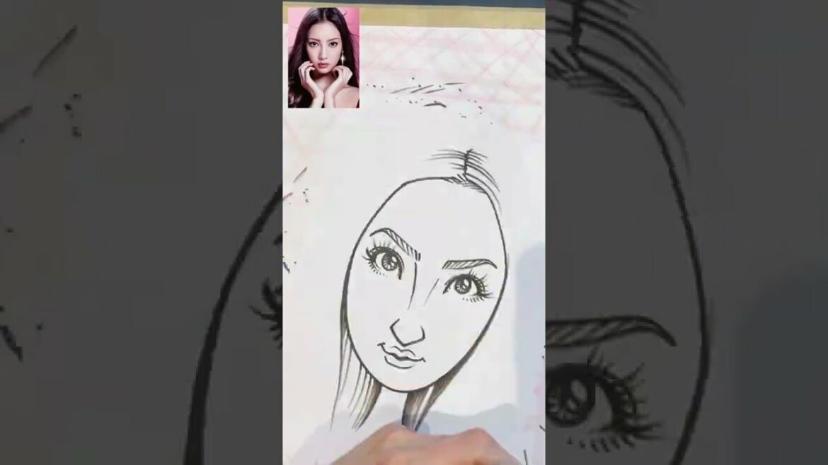 常識をくつがえす 似顔絵レクチャー | 菜々緒 #Shorts