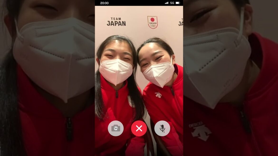 【公式】坂本 花織 & 樋口 新葉から電話😳📞 #Shorts