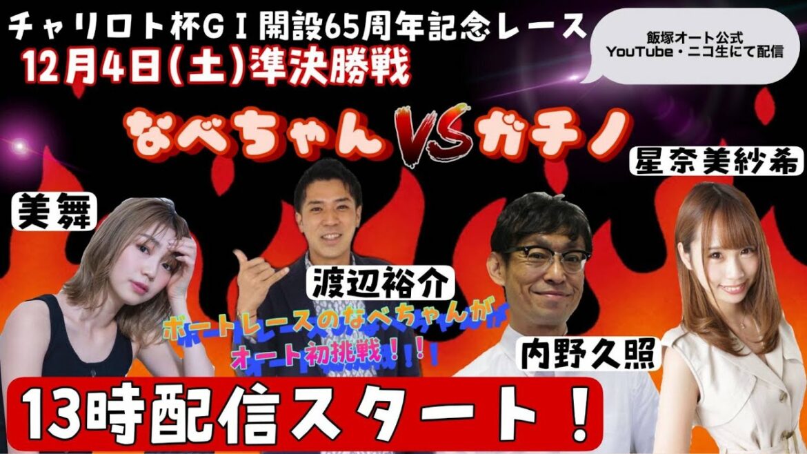 21/12/4　飯塚オート 「GⅠ開設65周年記念レース」予想対決！
