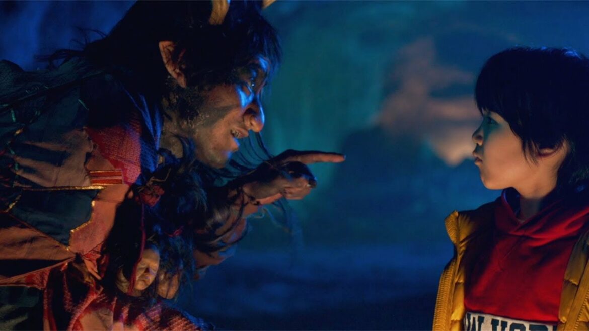 赤楚衛二、特殊メークで妖怪・天邪鬼に！寺田心に「食べちゃうぞー」　「妖怪大戦争 ガーディアンズ」本編映像