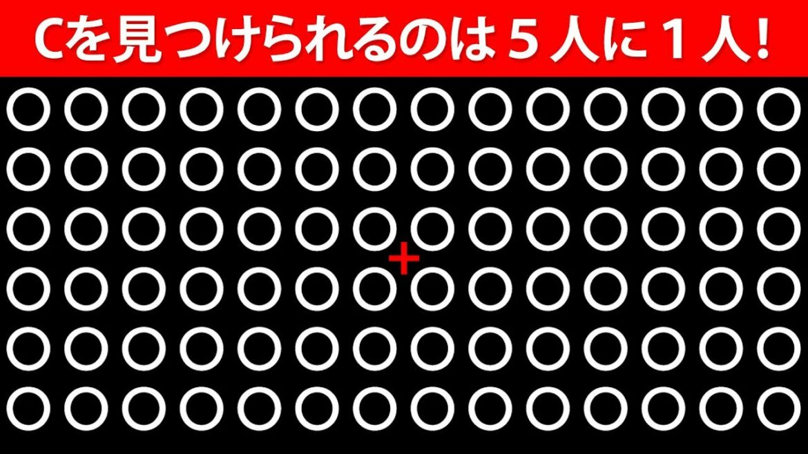 正解率４％！？高難度間違い探し！