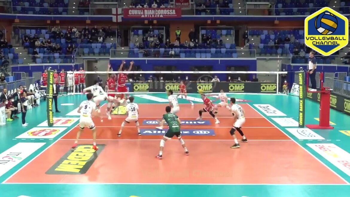 【２月２１日】#石川祐希のミラノvsラベンナ |  途中交代は怪我？不調？全アタック、サーブ集映像