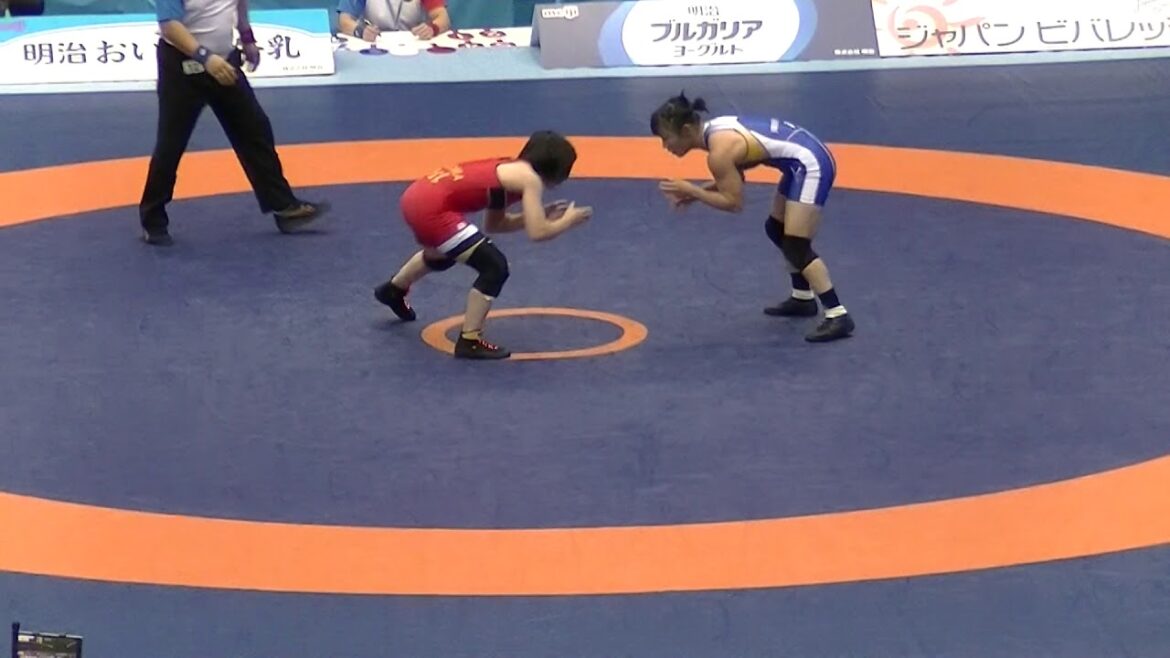 吉元玲美那 vs. 登坂絵莉　天皇杯全日本レスリング選手権大会～20181223