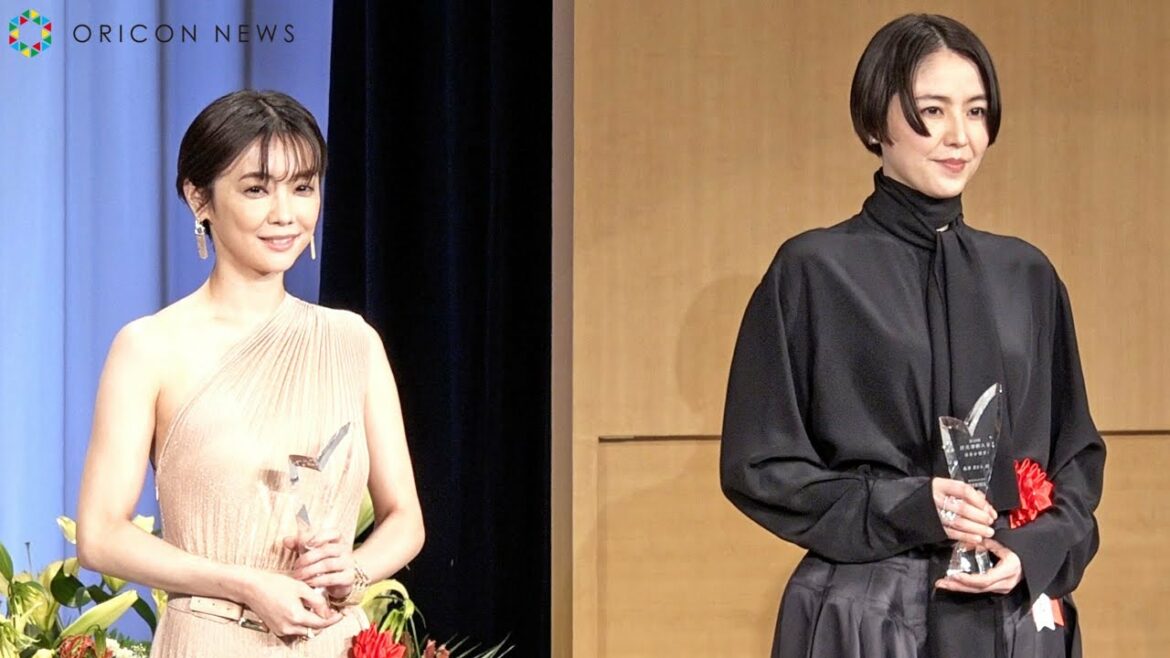 ”美の共演”長澤まさみ・倉科カナらドレス姿を披露　『第29回 読売演劇大賞』