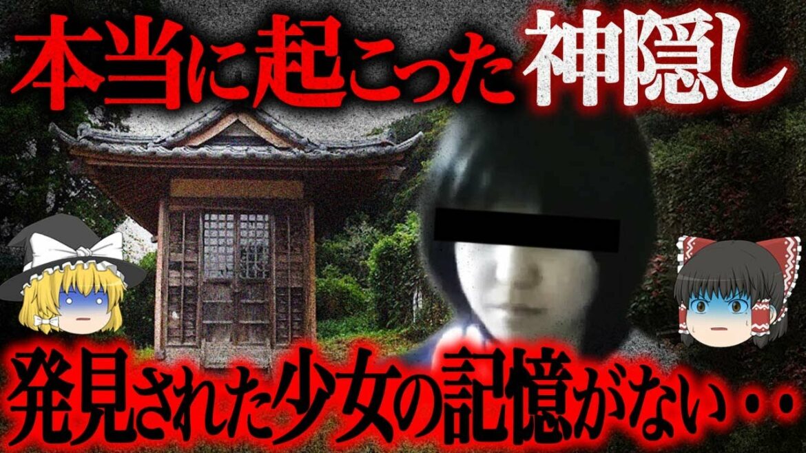 【ゆっくり解説】失踪から77日後に発見された女子高生の様子がおかしい...闇が深すぎる「千葉県茂原市女子高生失踪事件」